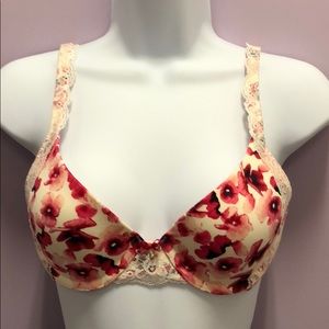 Soma Embraceable Demi Lace Trim Bra 34A
